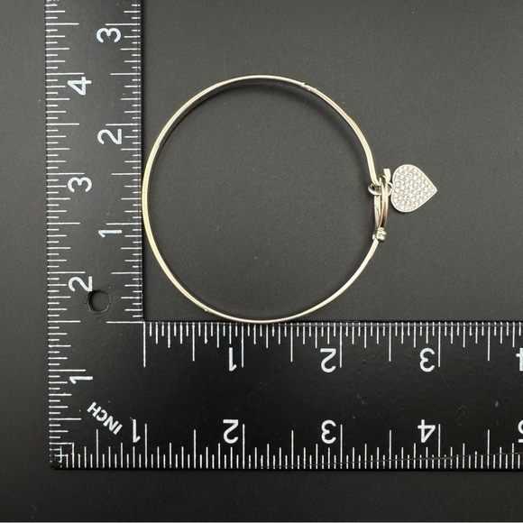 Silver Heart Bracelet - Picture 6 of 6